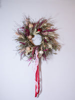 BERRY NEVER TAKING IT DOWN WREATH 60cm