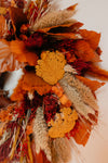 FOREVER FALLEN LEAF WREATH 40cm