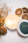 NEW MOON BLOOMS BERGAMOT AND ORANGE CANDLE - New Moon Blooms