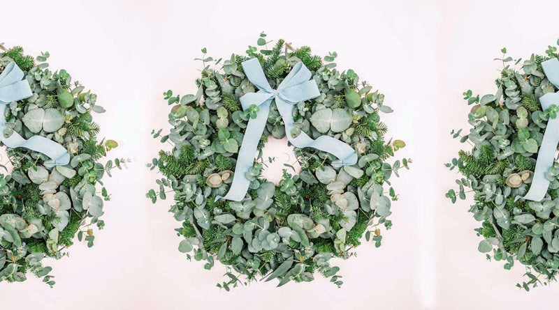 LUXURY EUCALYPTUS CHRISTMAS WREATH - LARGE - New Moon Blooms